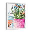 Cebra Suculenta Yo - Jennifer Paxton Parker | Cuadro decorativo de Canvas Lab