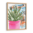 Zebra Suculenta Ii - Jennifer Paxton Parker | Cuadro decorativo de Canvas Lab