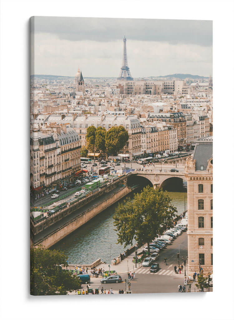Postal parisina | Cuadro decorativo de Canvas Lab