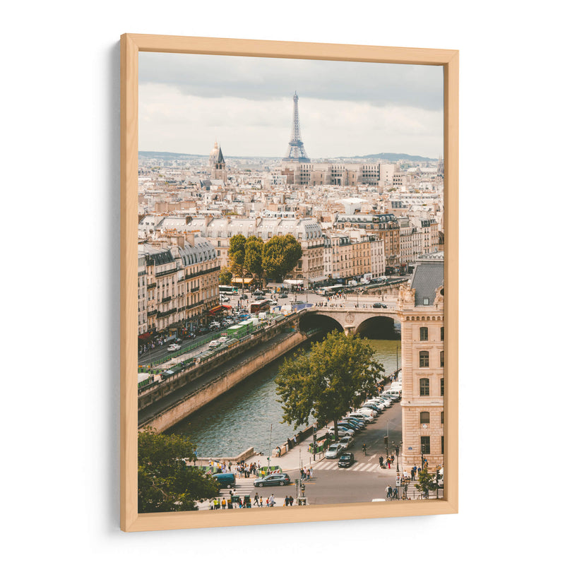 Postal parisina | Cuadro decorativo de Canvas Lab