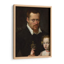 Un hombre con su hija - Sofonisba Anguissola | Cuadro decorativo de Canvas Lab