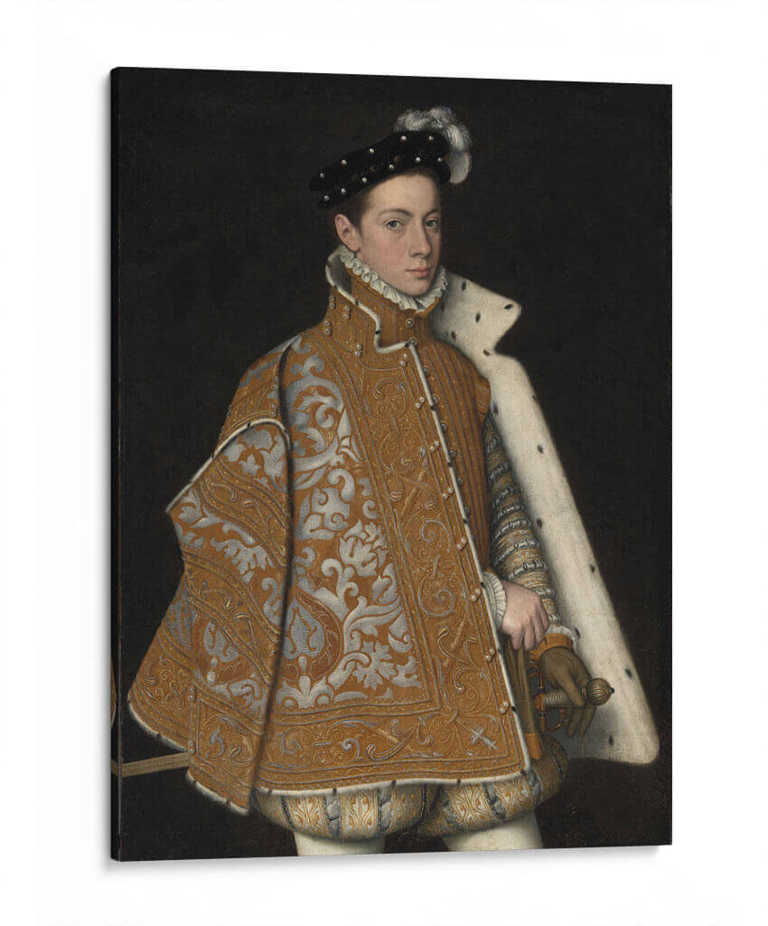 Príncipe Alessandro Farnese - Sofonisba Anguissola | Cuadro decorativo de Canvas Lab