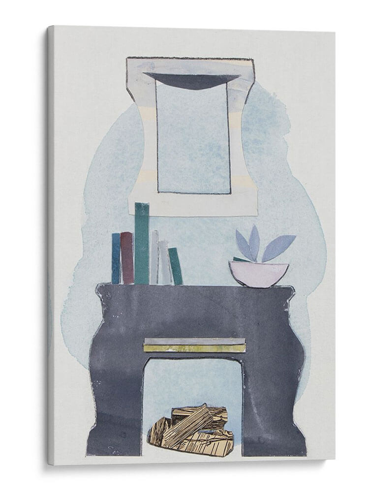 Interior De Chateau Iii - Rob Delamater | Cuadro decorativo de Canvas Lab