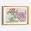 Flores De Peonía I - Melissa Wang | Cuadro decorativo de Canvas Lab