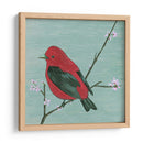 Pájaro Y Flores Iii - Melissa Wang | Cuadro decorativo de Canvas Lab