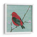 Pájaro Y Flores Iii - Melissa Wang | Cuadro decorativo de Canvas Lab