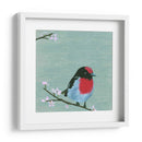 Pájaro Y Flores Iv - Melissa Wang | Cuadro decorativo de Canvas Lab