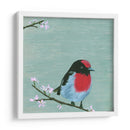 Pájaro Y Flores Iv - Melissa Wang | Cuadro decorativo de Canvas Lab