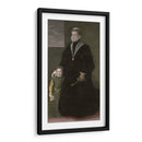 Retrato de Juana de Austria y una niña joven - Sofonisba Anguissola | Cuadro decorativo de Canvas Lab