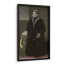 Retrato de Juana de Austria y una niña joven - Sofonisba Anguissola | Cuadro decorativo de Canvas Lab