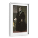 Retrato de Juana de Austria y una niña joven - Sofonisba Anguissola | Cuadro decorativo de Canvas Lab