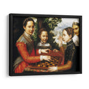 El juego de ajedrez - Sofonisba Anguissola | Cuadro decorativo de Canvas Lab