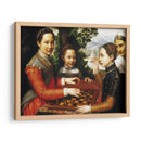 El juego de ajedrez - Sofonisba Anguissola | Cuadro decorativo de Canvas Lab