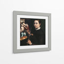 Autorretrato en un caballete - Sofonisba Anguissola | Cuadro decorativo de Canvas Lab