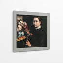 Autorretrato en un caballete - Sofonisba Anguissola | Cuadro decorativo de Canvas Lab