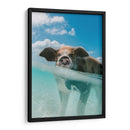 Puerquito acuático | Cuadro decorativo de Canvas Lab