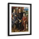 Retrato de la familia del artista - Sofonisba Anguissola | Cuadro decorativo de Canvas Lab