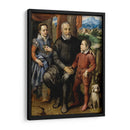 Retrato de la familia del artista - Sofonisba Anguissola | Cuadro decorativo de Canvas Lab