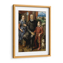 Retrato de la familia del artista - Sofonisba Anguissola | Cuadro decorativo de Canvas Lab