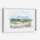 Acuarela De Montaña Iii - Ethan Harper | Cuadro decorativo de Canvas Lab