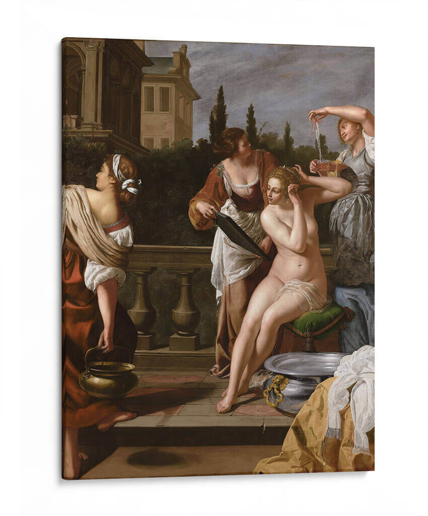 Betsabé en el baño - Artemisia Gentileschi | Cuadro decorativo de Canvas Lab