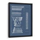 Columna Y Placa De Cornisa I - Vision Studio | Cuadro decorativo de Canvas Lab