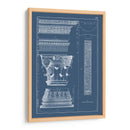 Columna Y Placa De Cornisa I - Vision Studio | Cuadro decorativo de Canvas Lab