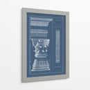 Columna Y Placa De Cornisa I - Vision Studio | Cuadro decorativo de Canvas Lab