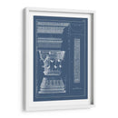 Columna Y Placa De Cornisa I - Vision Studio | Cuadro decorativo de Canvas Lab