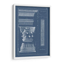 Columna Y Placa De Cornisa I - Vision Studio | Cuadro decorativo de Canvas Lab