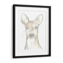 Ciervo Camafeo Ii - June Erica Vess | Cuadro decorativo de Canvas Lab