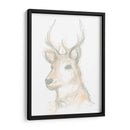 Ciervo Camafeo Iii - June Erica Vess | Cuadro decorativo de Canvas Lab