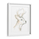 Ciervo Camafeo Iv - June Erica Vess | Cuadro decorativo de Canvas Lab