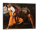 Córcega y el sátiro - Artemisia Gentileschi | Cuadro decorativo de Canvas Lab