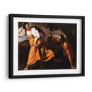 Córcega y el sátiro - Artemisia Gentileschi | Cuadro decorativo de Canvas Lab