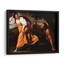 Córcega y el sátiro - Artemisia Gentileschi | Cuadro decorativo de Canvas Lab