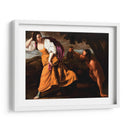Córcega y el sátiro - Artemisia Gentileschi | Cuadro decorativo de Canvas Lab