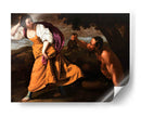 Córcega y el sátiro - Artemisia Gentileschi | Cuadro decorativo de Canvas Lab