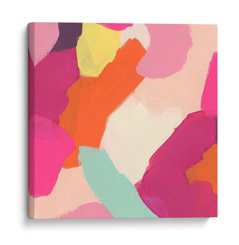Resbalón Rosa Iv - June Erica Vess | Cuadro decorativo de Canvas Lab