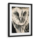 Búho De Carbón Ii - Jennifer Paxton Parker | Cuadro decorativo de Canvas Lab
