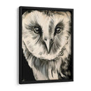 Búho De Carbón Ii - Jennifer Paxton Parker | Cuadro decorativo de Canvas Lab