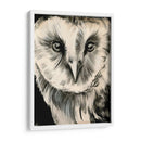 Búho De Carbón Ii - Jennifer Paxton Parker | Cuadro decorativo de Canvas Lab