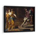 Ester ante Asuero - Artemisia Gentileschi | Cuadro decorativo de Canvas Lab