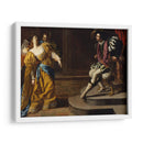 Ester ante Asuero - Artemisia Gentileschi | Cuadro decorativo de Canvas Lab