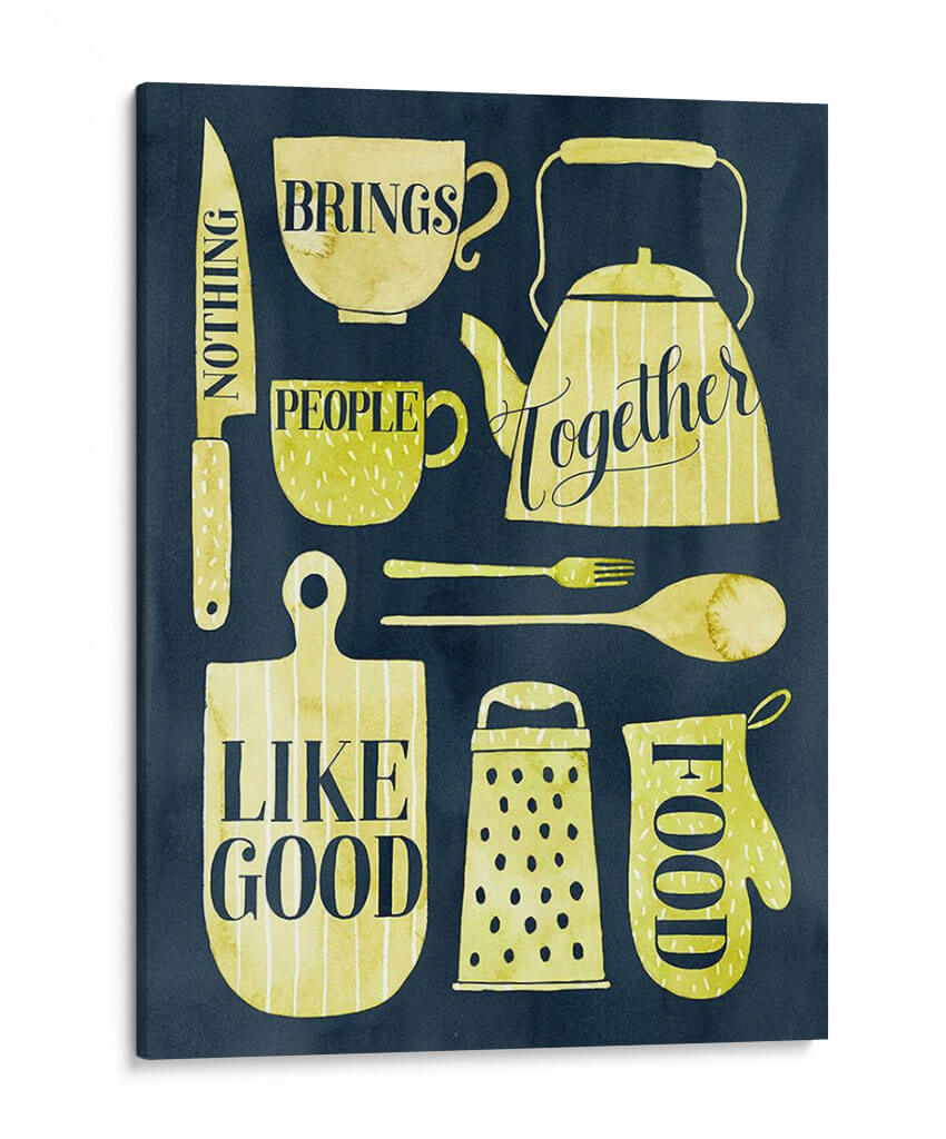 Comida Para El Alma I - Grace Popp | Cuadro decorativo de Canvas Lab