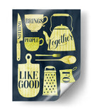 Comida Para El Alma I - Grace Popp | Cuadro decorativo de Canvas Lab