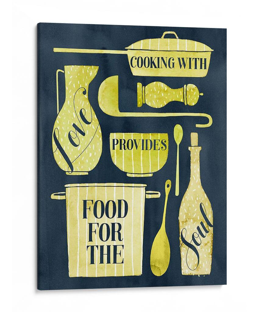 Comida Para El Alma Ii - Grace Popp | Cuadro decorativo de Canvas Lab