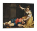 Jael y Sísara - Artemisia Gentileschi | Cuadro decorativo de Canvas Lab