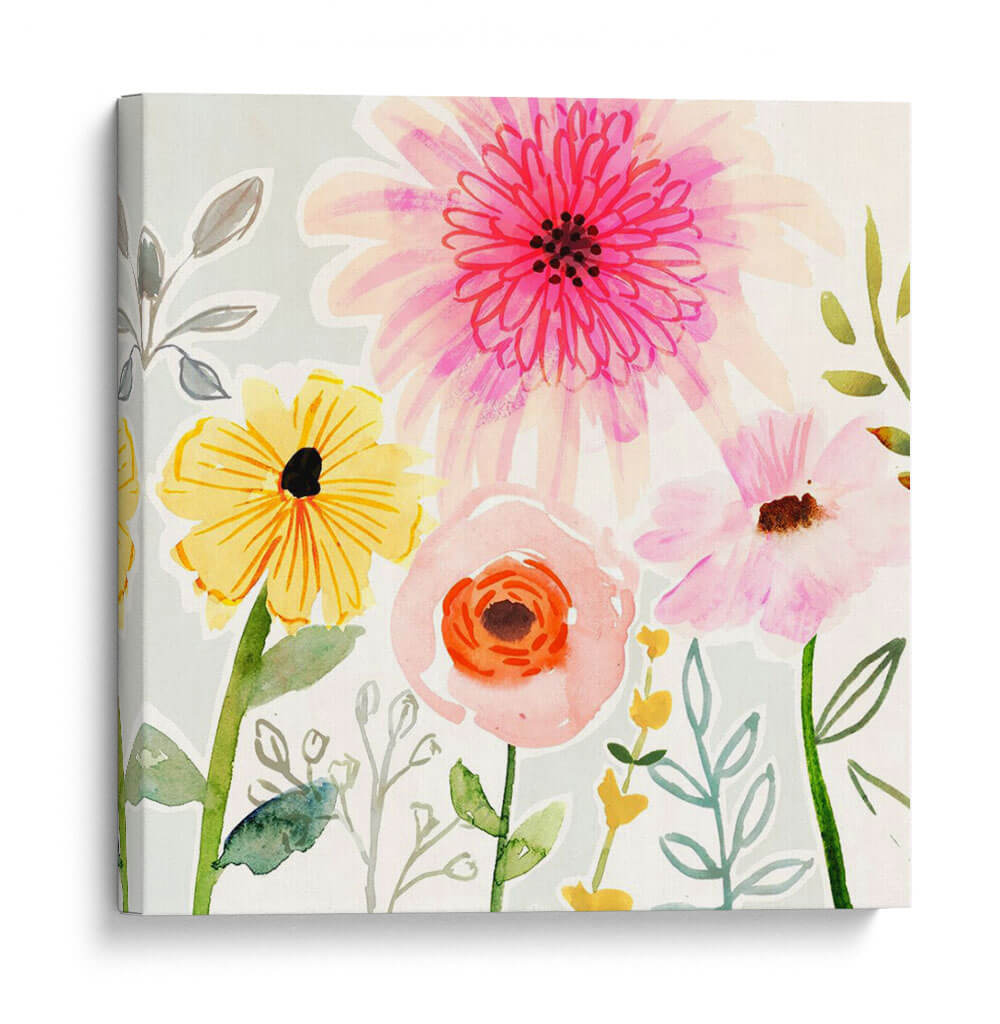Pop Ii Floral - Victoria Borges | Cuadro decorativo de Canvas Lab