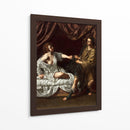 José y la esposa de Potifar - Artemisia Gentileschi | Cuadro decorativo de Canvas Lab